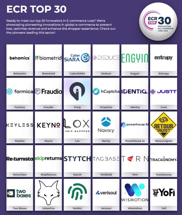 HOT NEWS: Announcing the Top 30 e-Commerce Loss Innovations for 2025 8 Z5Ji4JbqstJ99yod top30image