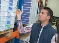 Defining and assessing inventory record inaccuracy (IRI) metrics 13 man counting in warehouse