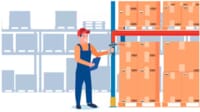 Defining and assessing inventory record inaccuracy (IRI) metrics 15 warehouse illustration