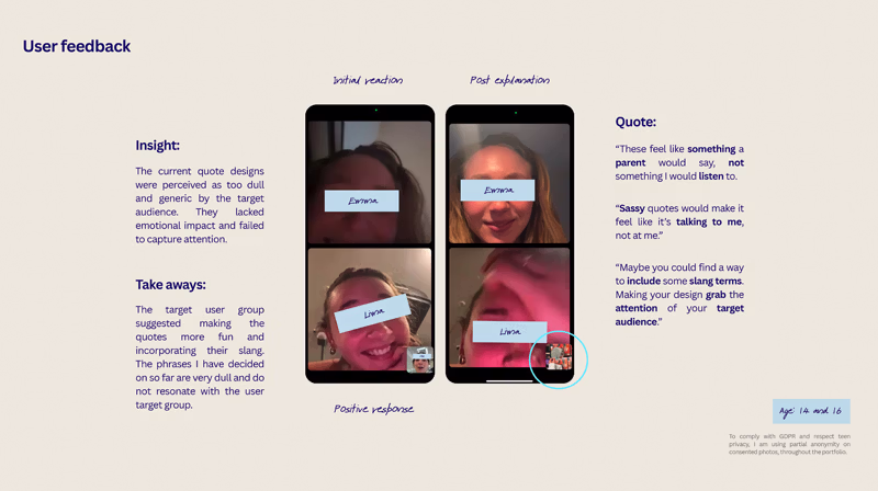 Designs Against Shoplifting Via Sustainable Packaging and Displays 12 Figure 5 Testing and development of Reflect Point messaging with primary demographic